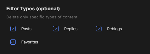 Specific content types