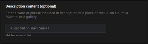 Delete according to description