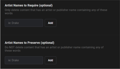 Delete or Preserve Spotify Songs and Follows for Specific Artists