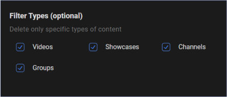 Specific content types
